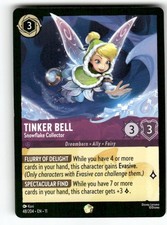 Tinker Bell - Snowflake Collector 48/204 - Legendary Winterspell Lorcana NM
