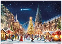 Adventskalender Freiburg | Papier-Adventskalender | M. Haduk | Kalender