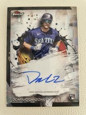 2024 Topps Finest - Finest Autographs Dominic Canzone #FA-DCAN Mariners
