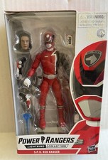 HASBRO S.P.D. Red Ranger Power Rangers Lightning Collection- READ