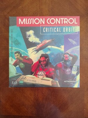 Mission Control Critical Orbit 2-4 Player Board Game New Unopened Roll & Write