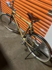 Brooks black star bamboo bicycle original classic bike