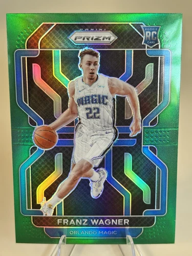 2021-22 Panini Prizm Franz Wagner #310 Green Prizm (RC)