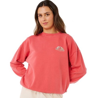 Rip Curl Bells Heritage Sweatshirt - Deep Red
