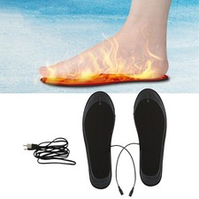 Semelles Chauffantes électriques USB pour Chaussures Chauffe-pieds