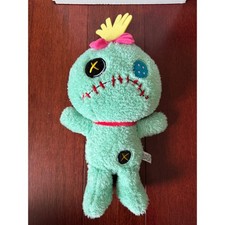 Disney Baby Cuteeze Scrump Plush Lilo  Stitch Rag Doll 10 Inch Mint Green