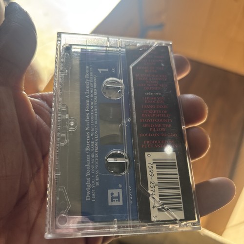 Dwight Yoakam Buenas Noches From A Lonely Room Cassette W/1987 Concert Ticket - Picture 3 of 5