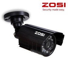 ZOSI HD 720P Security Outdoor Wide Angle CCTV Bullet Camera 65ft IR Night Vision