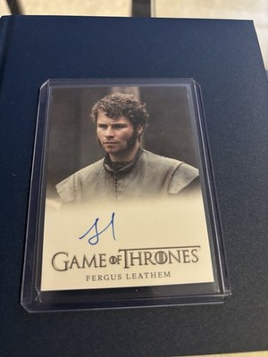 Rittenhouse Game of Thrones Season 6  Auto Fergus Leathem/ Young Rodrik Cassel