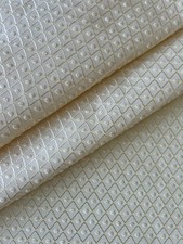 Light yellow diamond textured pattern designer soft furnishing fabric 