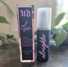 Urban Decay All Nighter Long-Lasting Makeup Setting Spray 4oz 💯 AUTHENTIC NIB!