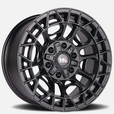 Hardrock Wheels H111 Satin Black Off-road Rims 20x10 4pcs A1
