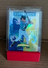 2024 Panini Crusade Blue/Yellow - #9 Adrian Santana Tampa Bay Rays