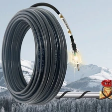Roof Gutter De-Icing Cable - Heavy-Duty Ice Melt Wire for Cold Climates