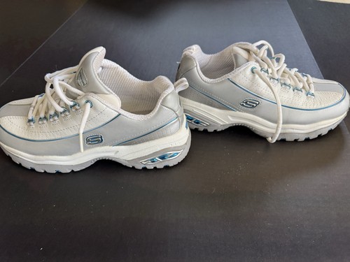 Damen Skechers Premium Chic Sneaker Laufschuhe Größe 7 gebraucht 11057 mit Karton - Bild 6 von 8