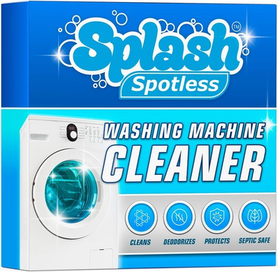 #ad #ad Splash Spotless Washing Machine Cleaner Tablets 6 Count Deep Cleaning Formula $28.90