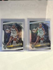 2025 WNBA Panini Prizm Angel Reese White Seismic Wave Prizm + Silver Prizm