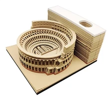 3D Memo Pad Calendar 2026 Tear Away Carving Time Piece Notepad 3D