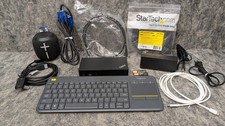 Lenovo Thinkpad USB-C Dock USB 3.0 4K Plug and Display DK1633 Bundle