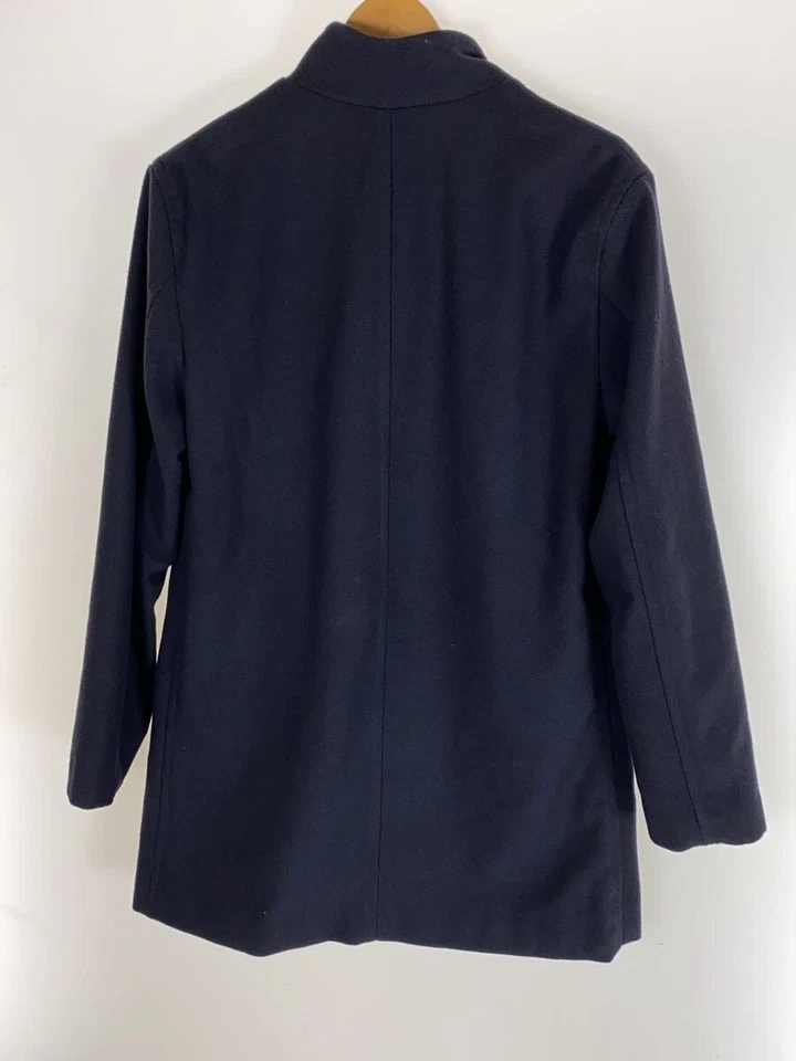 BEAMS HEART Coat Navy S Used - Image 2 of 4