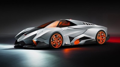 Lamborghini Egoista car concept Exotic Supercar 11x17 Poster