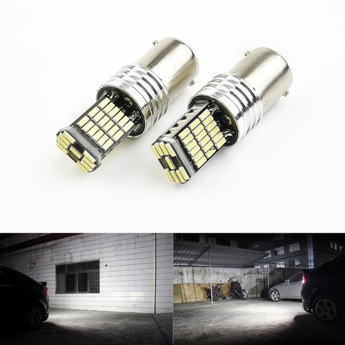 Upgrade to Xenon White Light 2pcs LED Turn Signal Reverse Brake Light Bulbs - Picture 2 of 19