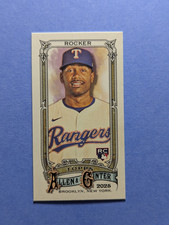 2025 TOPPS ALLEN & GINTER BASEBALL KUMAR ROCKER ROOKIE MINI CARD 124. rookie card picture