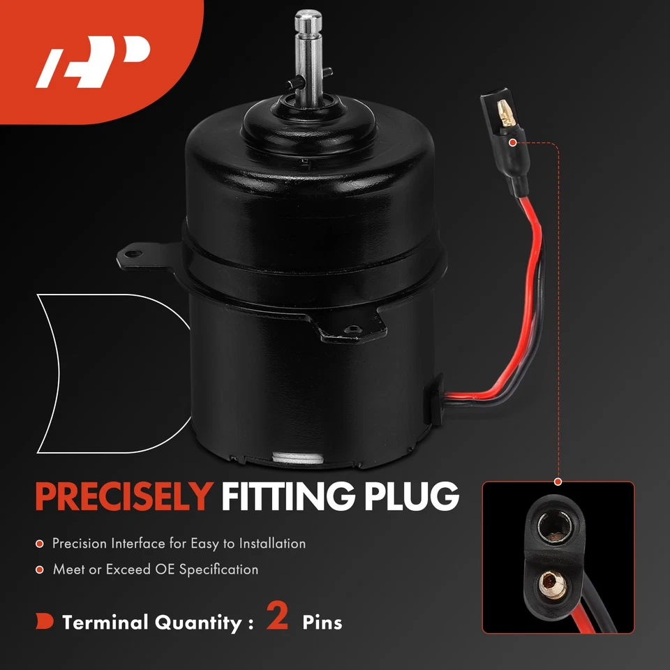 Motor de ventilador de refrigeración del motor A-Premium para Dodge Charger 1983-1987 Dakota Chrysler Foto 3 de 4