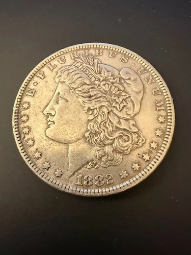 1882 MORGAN SILVER DOLLAR Philadelphia Mint  VG COND Circulated FREE SHIP!!