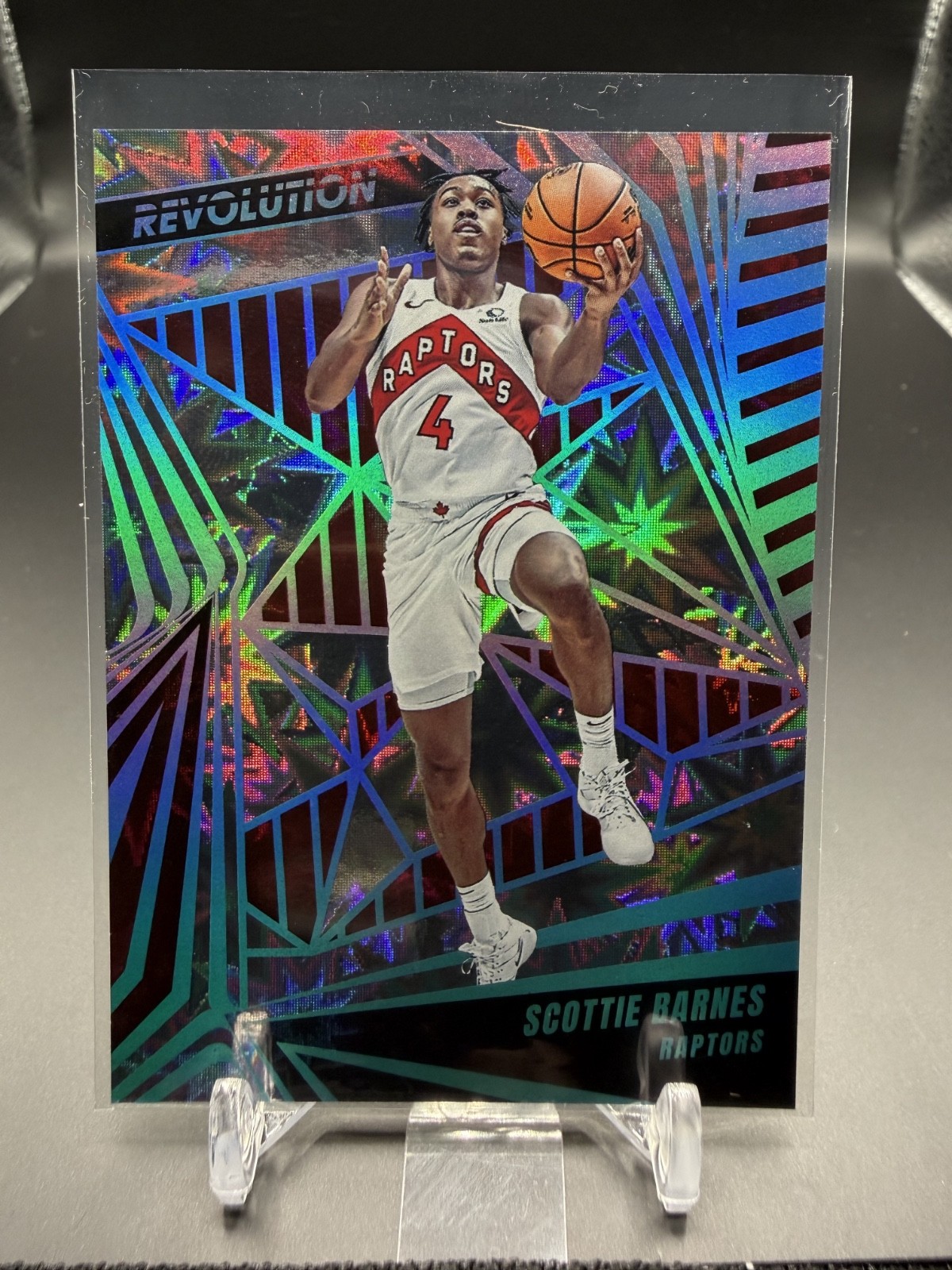 Scottie Barnes 2023-24 Panini Revolution #60 Impact /149 Raptors