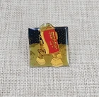 Vintage  R2-D2 Coca Cola 1980 Mini Enamel 1 inch Lapel Pin R2D2 Star Wars