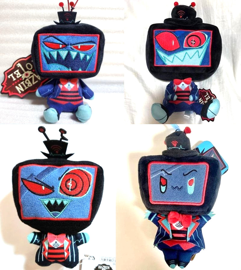 Hazbin Hotel Peluche Muñeca Mascota Cadena Vox Banpresto Parco Round One...