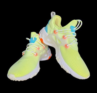 Nike React Presto Barely Volt Crimson ''Psychedelic Lava'' - Women's Size 10