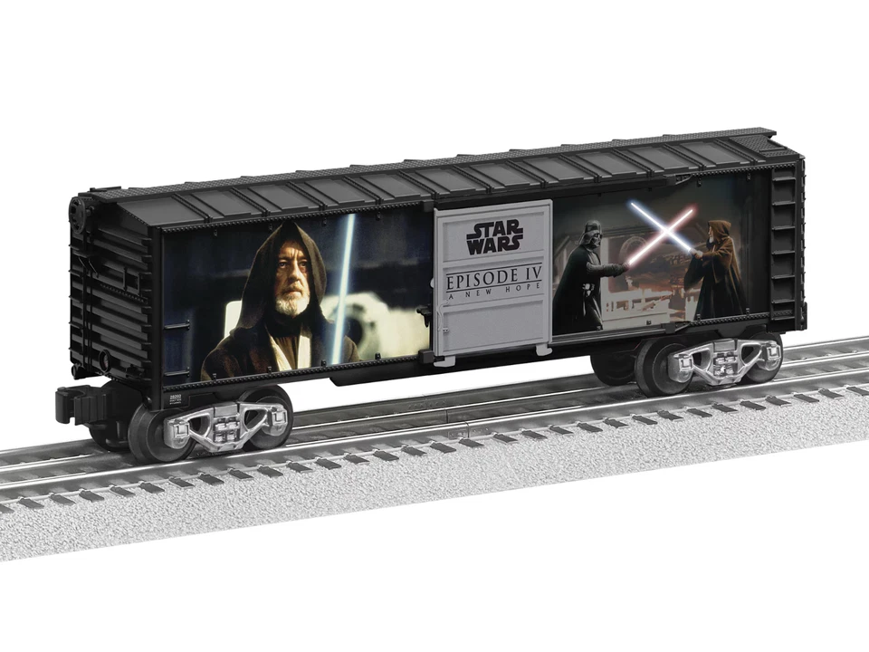 Lionel 2528260 Star Wars Lightsaber Darth Vader Obi-Wan Box Car Train O Gauge - Image 2 of 4