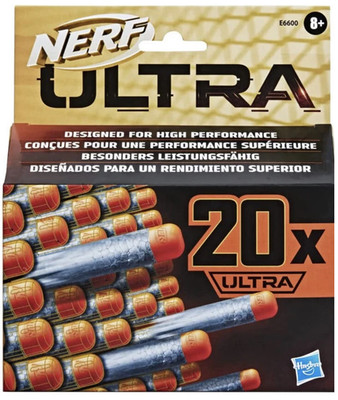 Hasbro NERF Ultra 20er Dart Nachfüllpack Schwarz/Orange Toys