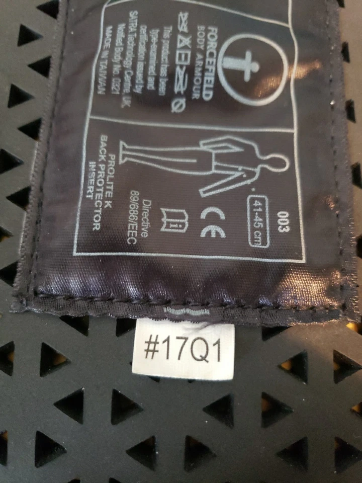 Forshfield Body Armor Pro Lite K. CE Level 2 Back Armor - Image 4 of 4