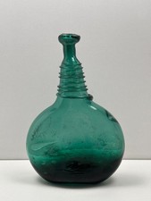 Ancienne Bouteille en Verre Soufflé époque XVIIIe