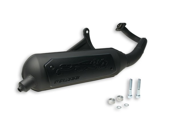Auspuff -MALOSSI Wild Lion Homologiert- Gilera Storm/Typhoon/Piaggio NRG/MC2/MC3-image