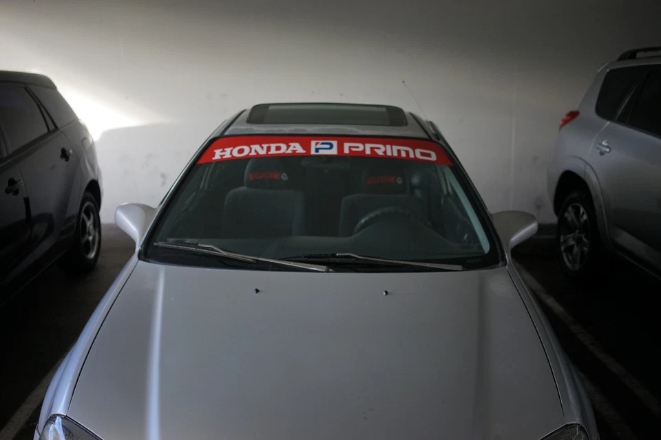 Honda Primo Windshield Banner JDM Funny Acura Compatible with Any Car - Image 3 of 4