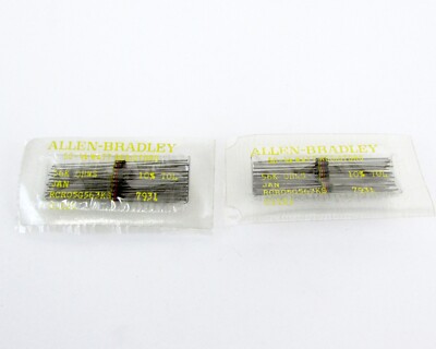 Lot of (100) Allen-Bradley RCR05G563KS Carbon Resistor 10% 1/8W 56K Ohms