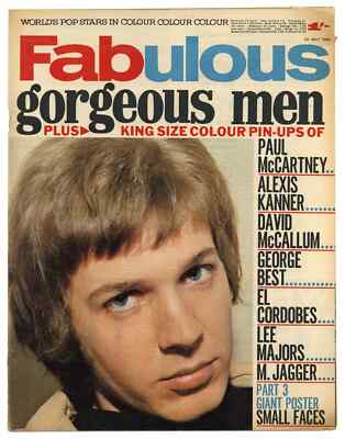 Fabulous 208 Magazine 7 May 1966 Small Faces Mick Jagger Paul McCartney Scott