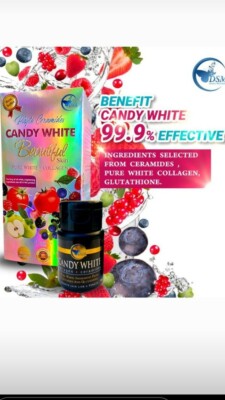 Phyto Ceramides CANDY WHITE schöne Haut. Pure White+Collagen×1