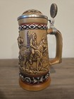 Vintage Avon 1988 Indians of The American Frontier Lidded Beer Stein