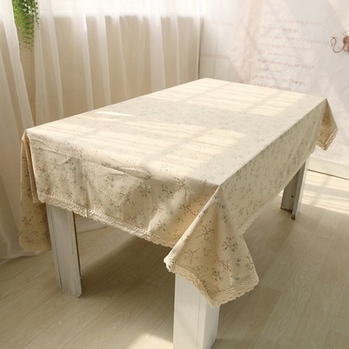 Small Fresh Home Warm Dining Tablecloth Rectangle Square Table Cloth Cover Dec - Picture 13 of 39