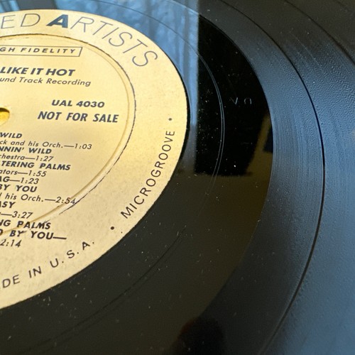Marilyn Monroe Some like it Hot Original Promotion Copy 1959 !!! Vinyl Original! - Bild 8 von 10