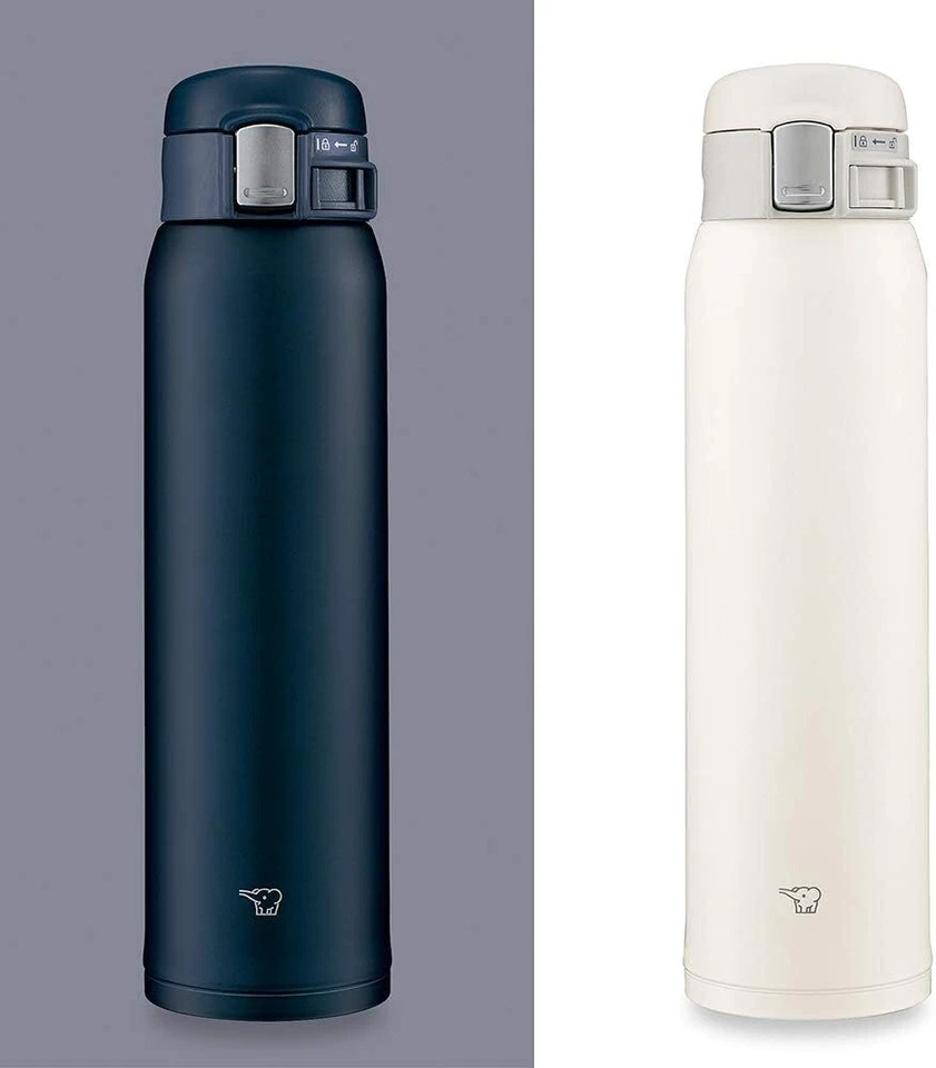 Zojirushi (ZOJIRUSHI) Botella de agua bebida directa [abierto con un solo toque] Inoxidable Foto 2 de 4