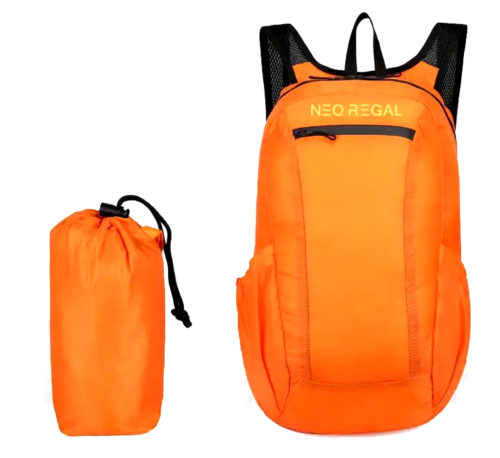 Faltbarer Leichtgewichts-Rucksack 20L - Strapazierfähig, Wasserdicht, Kompakt - Bild 1 von 14