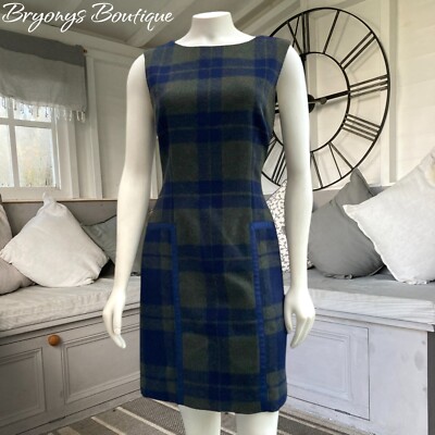 green emerald velvet dress Green Tartan Pinafore