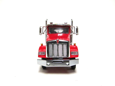 DCP / FIRST GEAR 1/64 SCALE T-800 KENWORTH DAY CAB, RED, RED FRAME