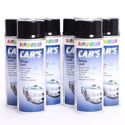 Lackspray Sprühlack 5 x 400 ml Lack Spray schwarz glänzend DUPLI-COLOR 385865